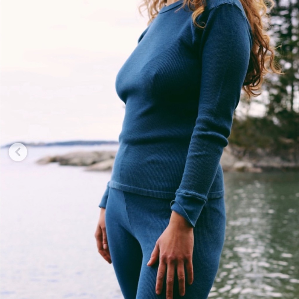 Rudy Jude Adult Thermal Set in Cornflower, Size Medium